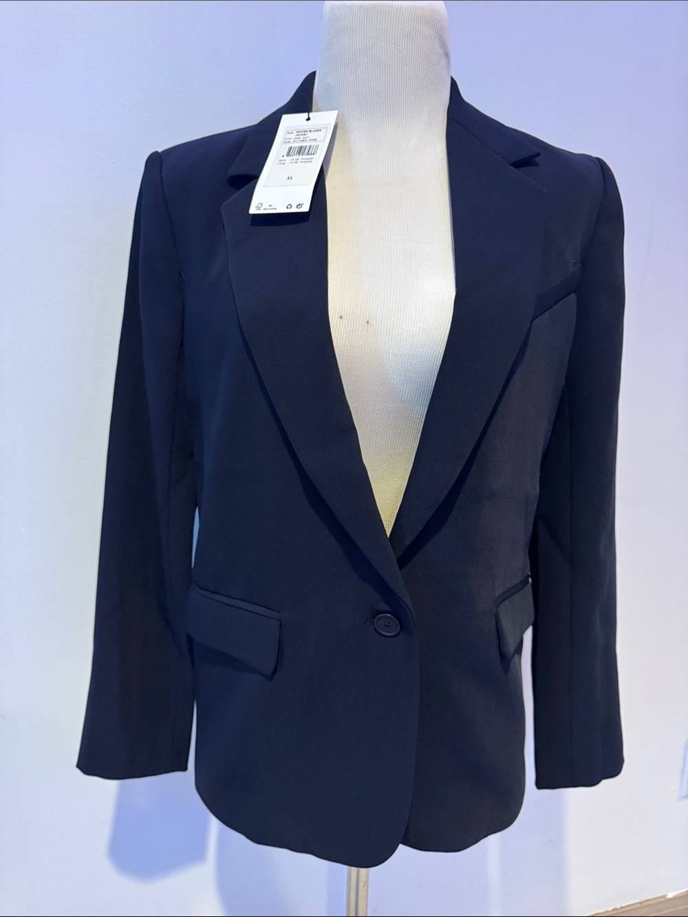 Mavi/Edition Woven Blazer Dark Navy NWT size XS